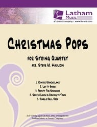 CHRISTMAS POPS STRING QUARTET PARTS cover Thumbnail